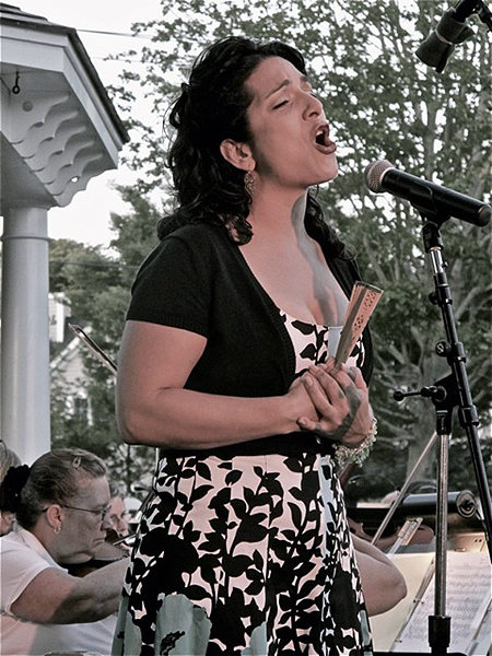 Maria D'Amato will sing at St. Luke's Episcopal Church this weekend. CAROL QUINT