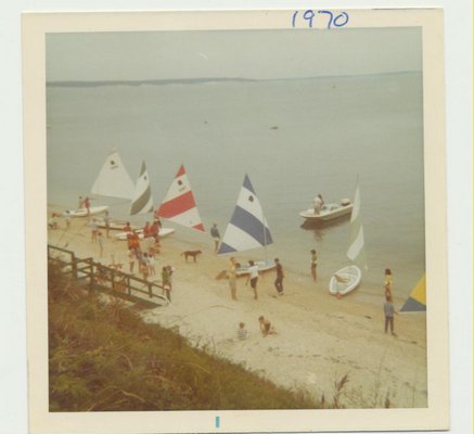 Sunfish races were one of the many activities organized throug