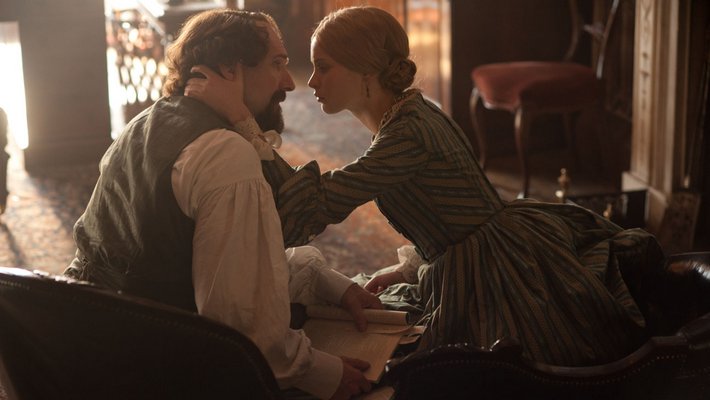 Still image from "The Invisible Woman." No credit