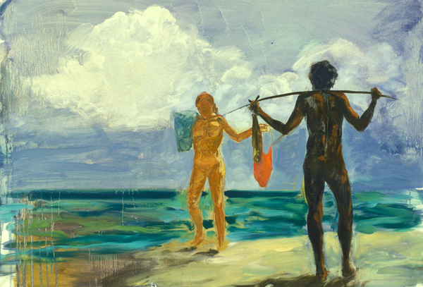 "Untitled" by Eric Fischl, 1990. COURTESY GUILD HALL
