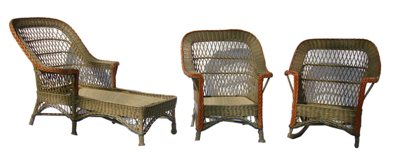 Wicker chairs