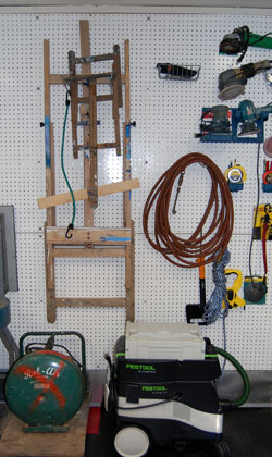 James Ledogar's Hampton Bays workshop.