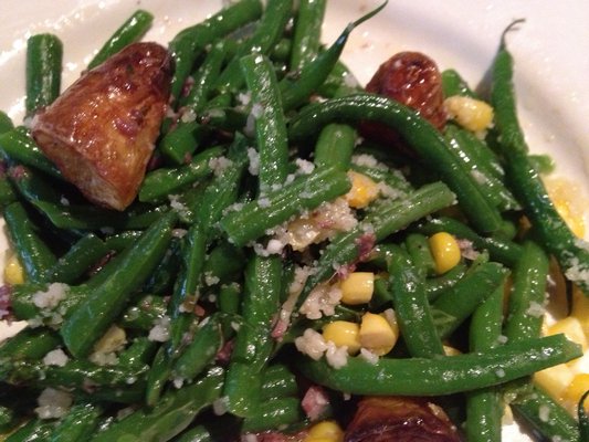 Green Beans, Fresh Corn, New Potatoes And Garlic Janee A. Sarlin