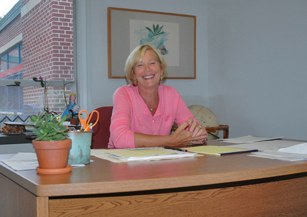Jennifer Tarbet, the principal of John Marshall Elementary School.