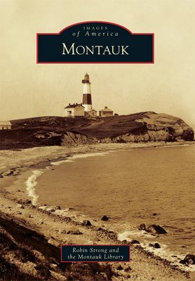 The book's cover shows the Montauk LIghthouse as it appeared in 1925, before another 90 years of erosion shaved more land off the Point.