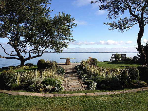 The wedding aisle.   BARBARA GAINES