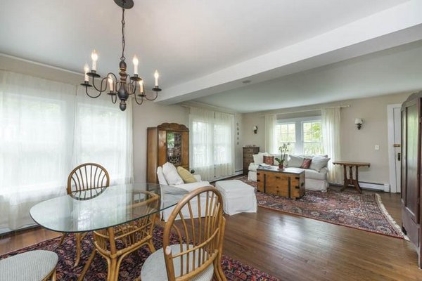 The interior of Candace Bushnell's new Sag Harbor home. HOTPADS