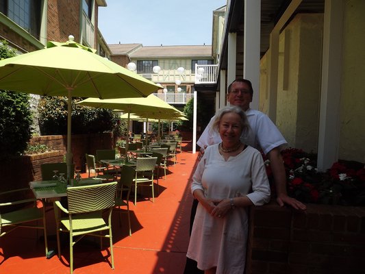 Owner Dede Moan and Chef James Carpenter are teaming up for their first summer at Claude's restaurant.