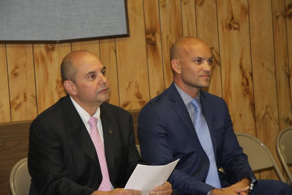 Just two candidates, David Lys and Manny Vilar, faced off in the 2018 town elections but the campaign fundraising for the special elecition has still not been resolved as the 2019 race gets started.    PRESS FILE
