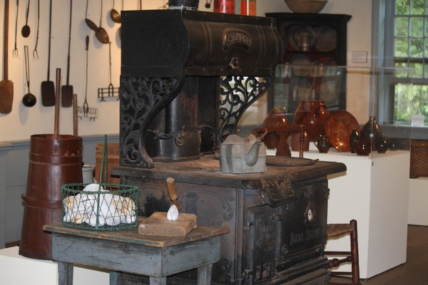 "WHAT’S COOKING:  EAST HAMPTON KITCHENS 1648 – 1948," presented by the East Hampton Historical Society, is on display at the Clinton Academy Museum in  East Hampton through October 10.     KELLY ANN SMITH