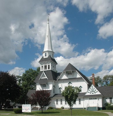 Presbyterian Church of the Moriches in Center Moriches. ANNE SURCHIN