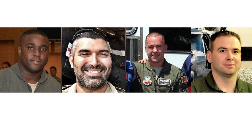 Staff Sgt. Dashan Briggs, Master Sgt. Christopher Raguso, Capt. Christopher Zanetis and Capt. Andreas O'Keeffe have been identified as the four New York Air National Guard members assigned to the 106th Rescue Wing, stationed in Westhampton Beach, who died in Iraq on Thursday.