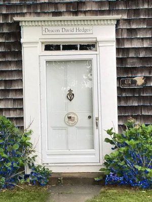 The 1775 Deacon David Hedges House on Hedges Lane in Sagaponack would be preserved and renovated instead of razed, in a new proposal by the owner to redevelop the property.      PRESS FILE