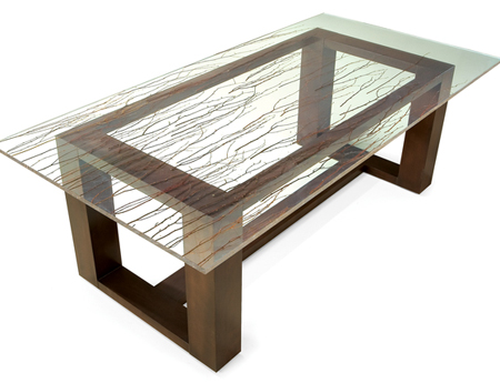 Seven Oaks dining table by Lewis Mittman.