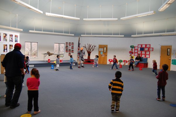 Pre-kindergarten students at the Eleanor Whitmore Early Childhood Education Center. ERICA THOMPSON