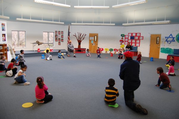 Pre-kindergarten students at the Eleanor Whitmore Early Childhood Education Center. ERICA THOMPSON