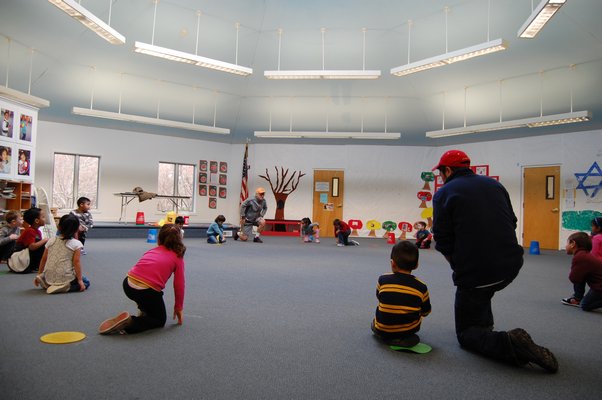 Pre-kindergarten students at the E