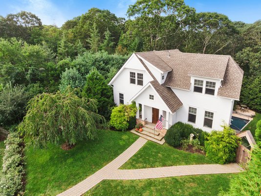 The asking price for 89 Three Mile Harbor Road in East Hampton Village is $1.75 million. COURTESY TOWN & COUNTRY