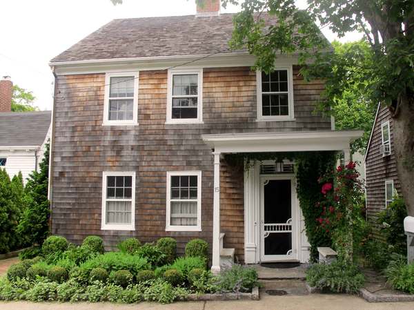 Artists Carolyn Beegan's and Andrew Adler's home on Union Street in Sag Harbor.