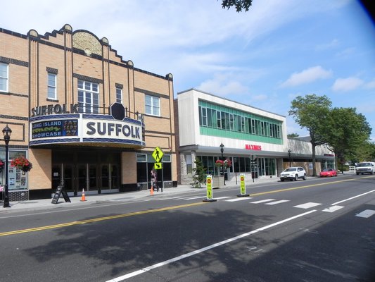 The former Woolworth's building in Riverhead has been renovated for affordable housing.