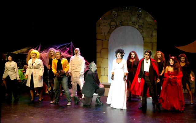 "Frankenstein's Follies," throughout the ages. COURTESY STAGES