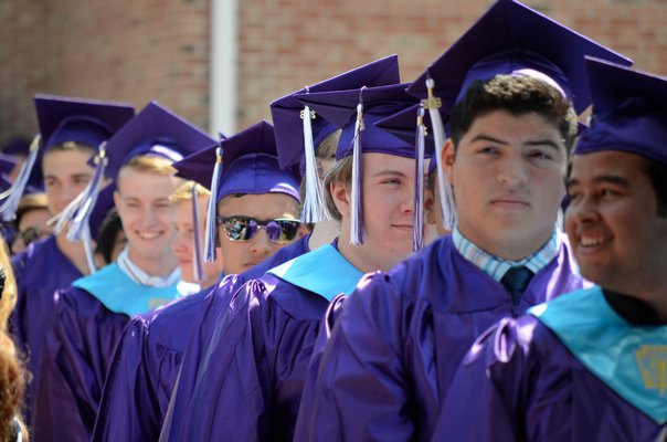 The Hampton Bays High School senior class graduated on Saturday morning. BY ERIN MCKINLEY