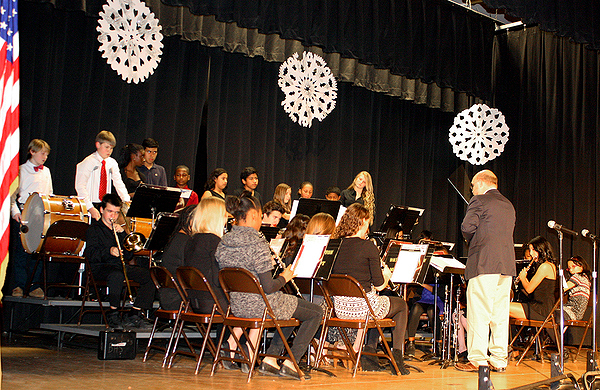 The Bridgehampton High School Chorus performed the Holiday Concert on December 13th.  TOM HOUSE