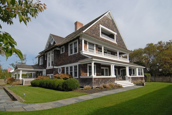 "The Historic" in the Bluff Road Historic DIstrict was dramatically renovated by its current owners. COURTESY EAST HAMPTON HISTORICAL SOCIETY