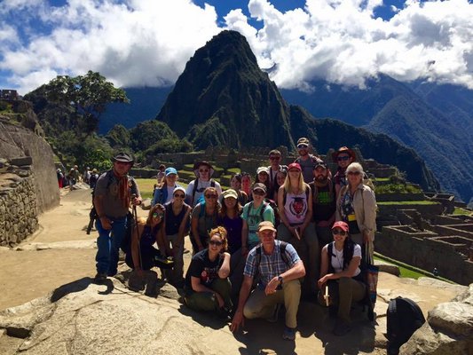 Students explore and research the wildlife in Peru. PHOTO COURTESY OF SUNY ONEONTA PRESS RELEASE