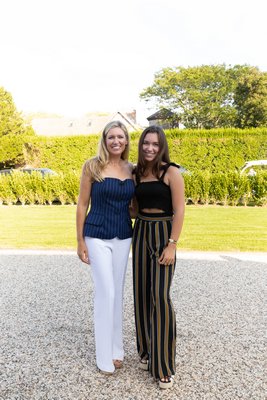 Kristen Farrell with her daughter, Kate. At 9 years old, Kate Farrell founded Kate Kares, which is one of the charities benefited from the showhouse. YVONNE TNT/BFA