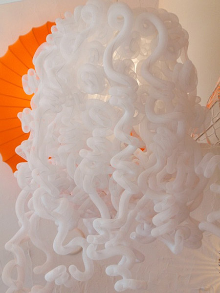 Curls like Medusa.  MARSHALL WATSON