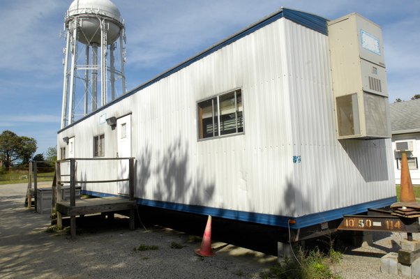 The trailer in Westhampton, one of two owned and operated by Suffolk County, was set to close for good on Tuesday. BY PRESS FILE