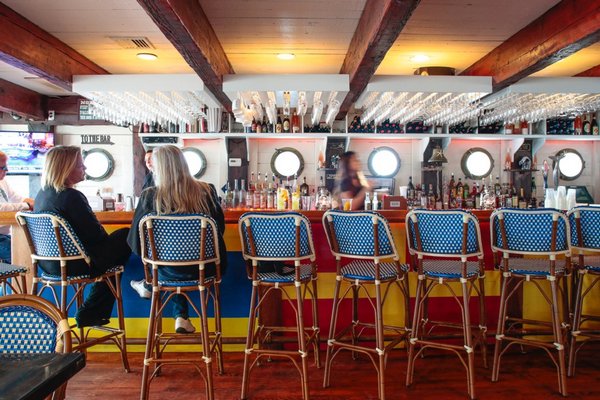 The bar at Navy Beach in Montauk. WORDHAMPTON