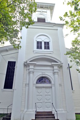 The Sag Harbor Methodist Church has ben sold again. DANA SHAW