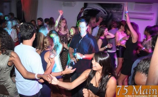 75 Main in Southampton began throwing European-themed parties last summer. COURTESY 75 MAIN