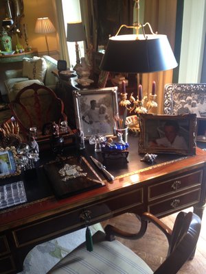 Betty Sherrill's desk. STEVEN STOLMAN