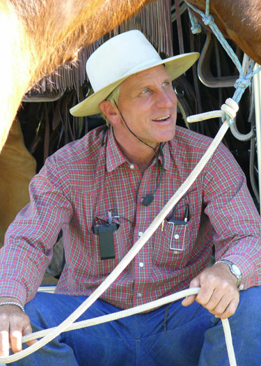 Buck Brannaman as himself in "BUCK." CINDY MEEHL