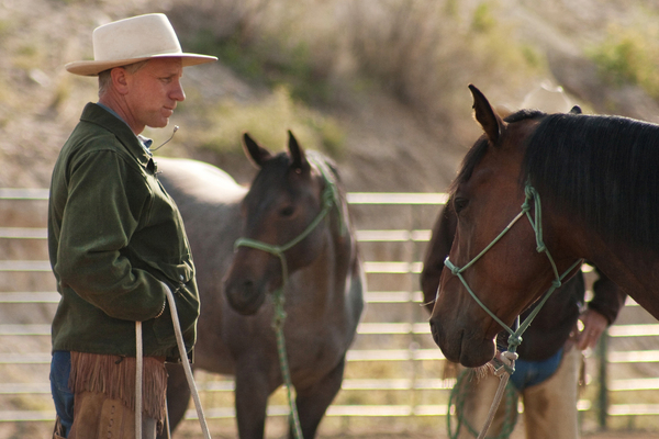 Buck Brannaman as himself in "BUCK." CINDY MEEHL