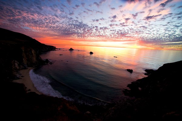 Photographs by Chloe Gifkins, this one shot in Big Sur, California, will be on display at the Adventure Bandits Art Club. MICHELLE TRAURING