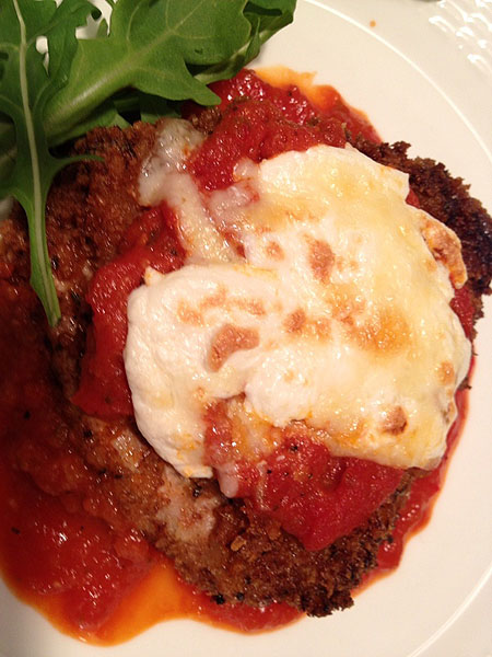 Veal Parmesan.    JANEEN A. SARLIN