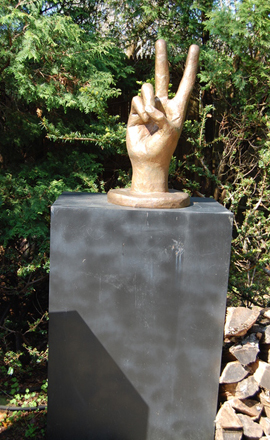 "Peace" by Dorothy Frankel.  DAWN WATSON