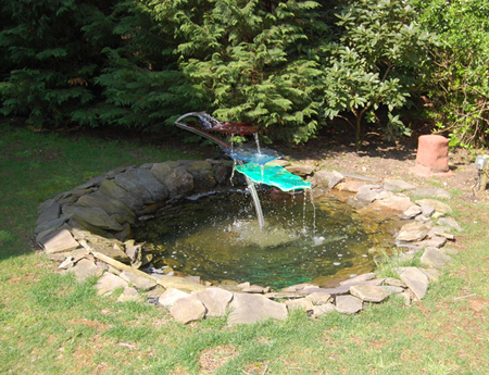 "Fountain 3 Tier" by Dorothy Frankel.  DAWN WATSON