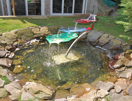 "Fountain 3 Tier" by Dorothy Frankel.  DAWN WATSON