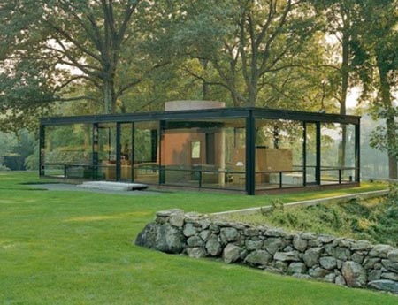 Phillip Johnson’s Glass House, 1949. COURTESY Of THE NATIONAL TRUST
