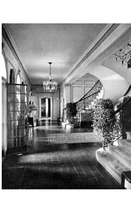 Forecourt and Front Elevation, Bayberry Land