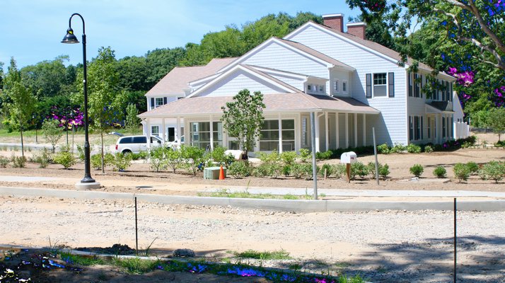 The housing units at Sandy Hollow Cove in Tuckahoe are expected to be completed soon. PEGGY SPELLMAN HOEY