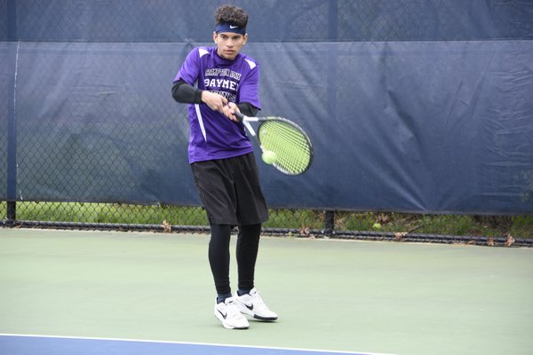 Jeremy Carcamo was one of three Baymen that earned All-League honors.