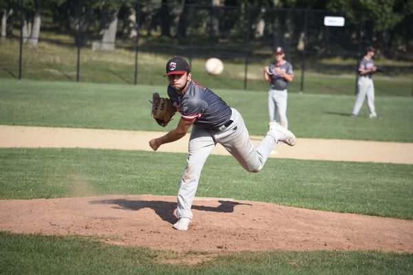 Ryan Smith (Boston College) started the game on the mound for the Aviators in game two of the HCBL Championship Series.
