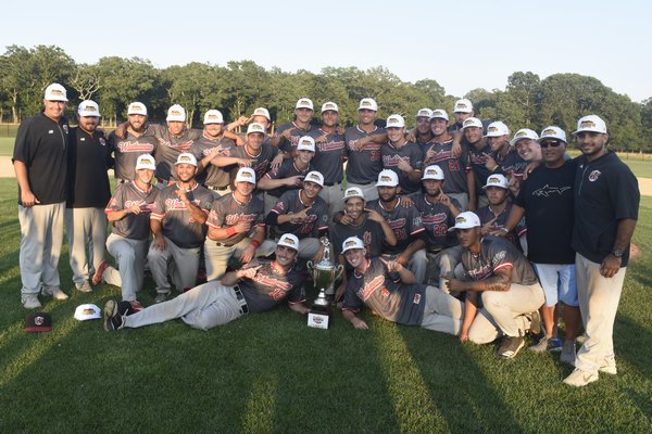 The Westhampton Aviators swept the Riverhead Tomcats in the best-of-three HCBL Championship Series for their fourth league title, the most by any team in the league.