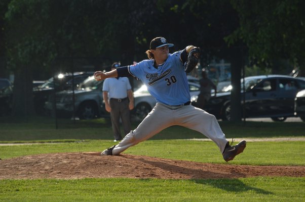 Starting pitcher Kevin Eaise went six innings in a 9-5 victory over Riverhead on Friday.